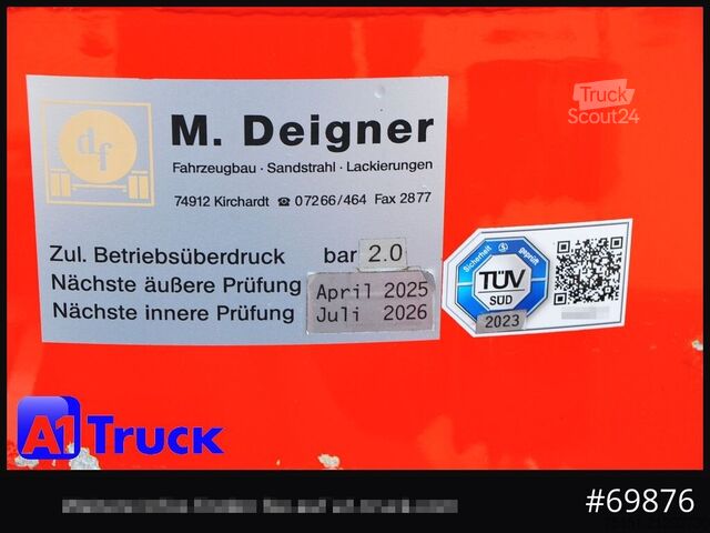 Силосний причіп FELDBINDER HEUT 31.2 Silo, Futtermittel, 31m³, 3 Kammern,