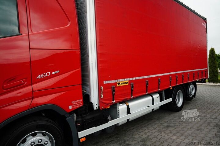 Jumbo nákladné auto VOLVO FH 460 / FIRANKA 7,4 M / I-SAVE / I-PARK COOL /