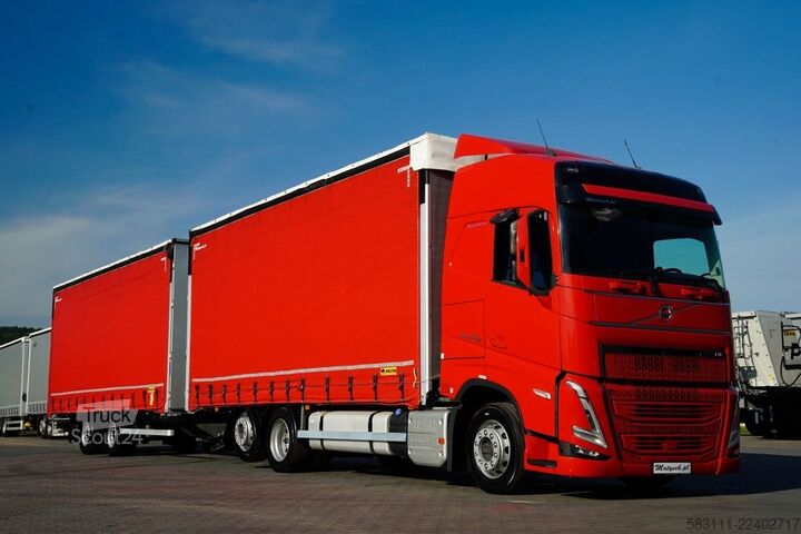 Ciężarówka jumbo VOLVO FH 460 / ZESTAW TANDEM / 120 M3 / PRZEJAZDOWY /