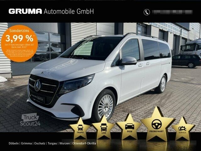 Minibus Mercedes-Benz V 220 d STYLE Lang NAVI+AHK 2,5t+DISTR+TISCH+Navi