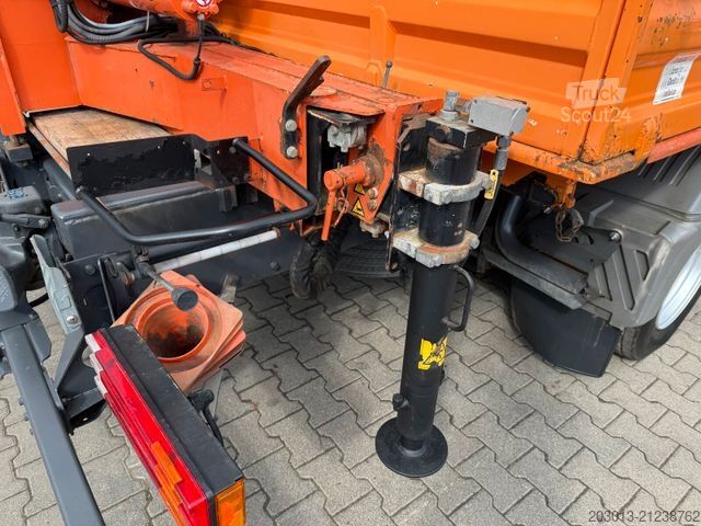 Vrachtwagen met kraanopbouw MERCEDES-BENZ ATEGO 818 4x2 Kipper Kran Atlas 65.2-A3 *Funkst.