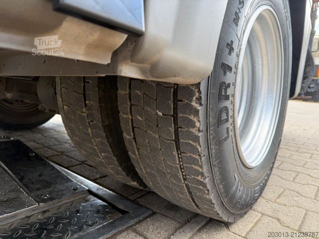 Kiepwagen bestelauto MERCEDES-BENZ ATEGO 818 4x2 Kipper Kran Atlas 65.2-A3 *Funkst.