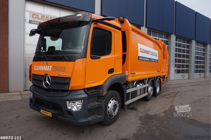 Bil for innsamling av avfall Mercedes-Benz Actros 2533 Euro 6 Geesink 20m³