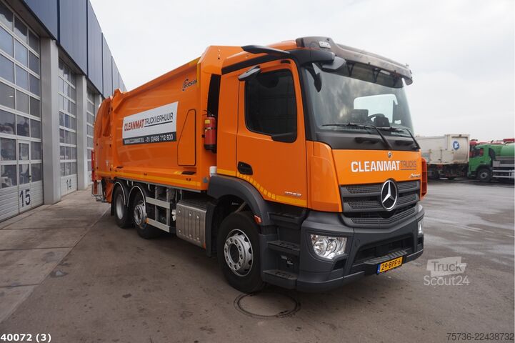 Bil for innsamling av avfall Mercedes-Benz Actros 2533 Euro 6 Geesink 20m³