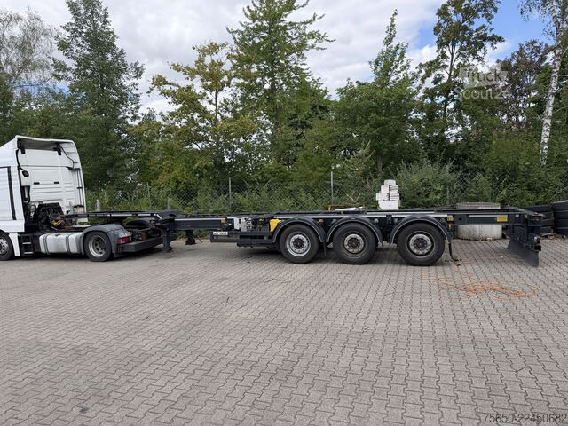 Semirremolque con caja intercambiable web trailer LPRS 24  3 Achs Container- Chassis incl. Generator TranscoolWenig Benutzt