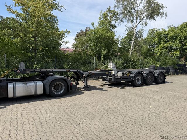 Semirremolque con caja intercambiable web trailer LPRS 24  3 Achs Container- Chassis incl. Generator TranscoolWenig Benutzt