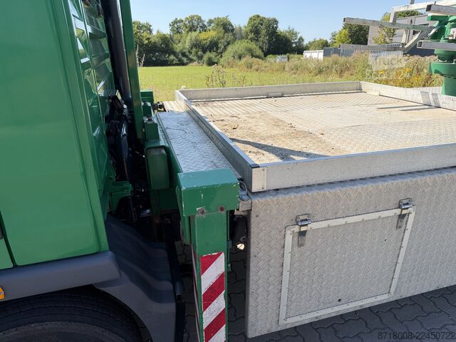 Transportador de conversión especial grúa KLAAS MAN TGL 8.180 KLAASS K26-34 TS Kran