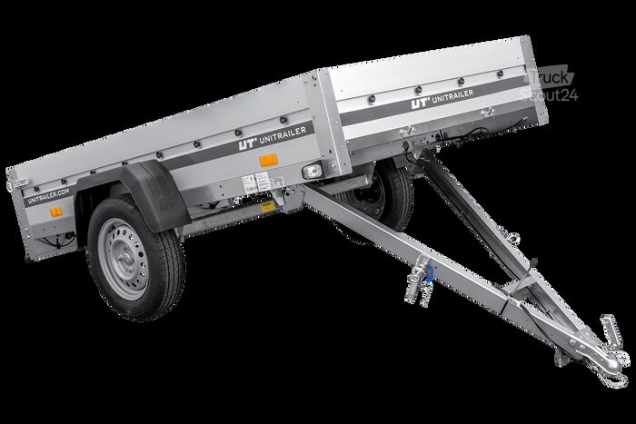 Automobilių priekaba Unitrailer Garden 230 KIPP ALU mit ALU-Bordwänden