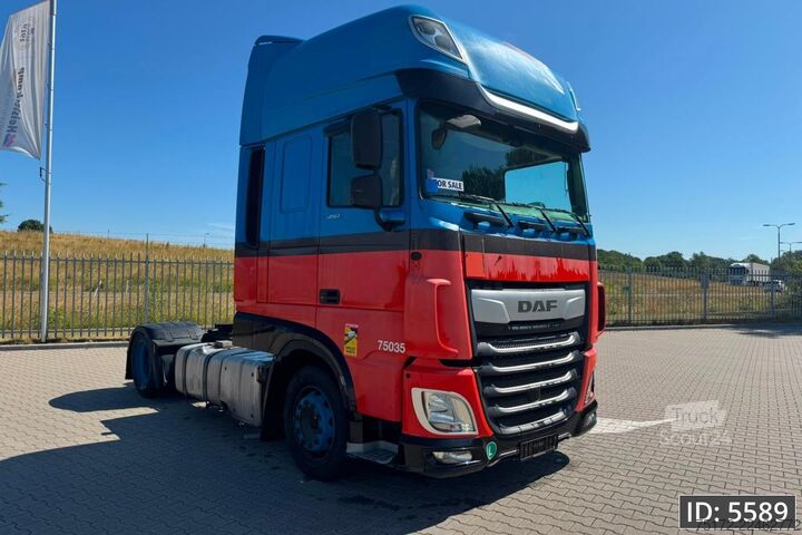 Standartinis-SZM DAF XF  450 SSC, Euro 6, / Mega / 2 Tanks