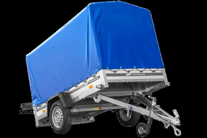 автомобилен ремарке Unitrailer Garden 230 KIPP ALU mit H1100 Hochplane