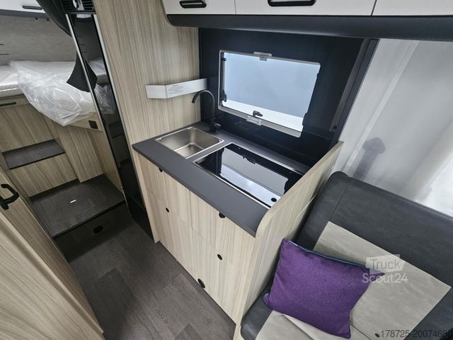 Teilintegriertes Wohnmobil SUNLIVING C 70DL 26 X-Tra in Grau Ford 165 PS
