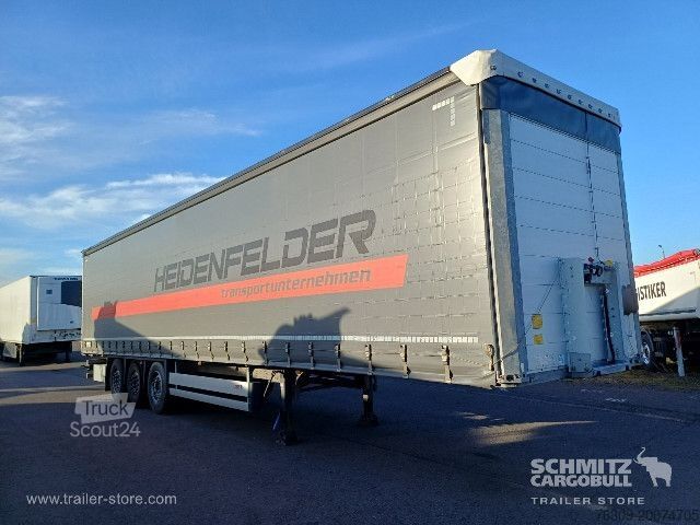 Open oplegger met zeil Schmitz Cargobull Curtainsider Standard Getränke