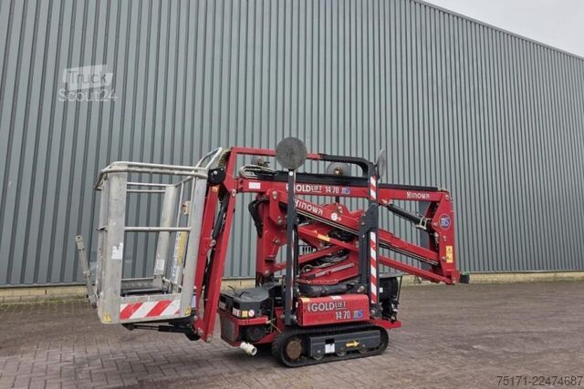 Nivelletty teleskooppinen työtaso Hinowa GL14.70IIIS Hybrid Diesel-230V, 14m Working Heigth