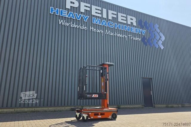 Teleskopska delovna ploščad JLG ECOLIFT PUSH AROUND, 4.20m Working Height, Own Wei