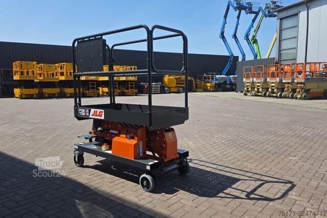 Kloubová teleskopická pracovní plošina JLG Power Tower PUSH AROUND, 5.10m Working Height, Own