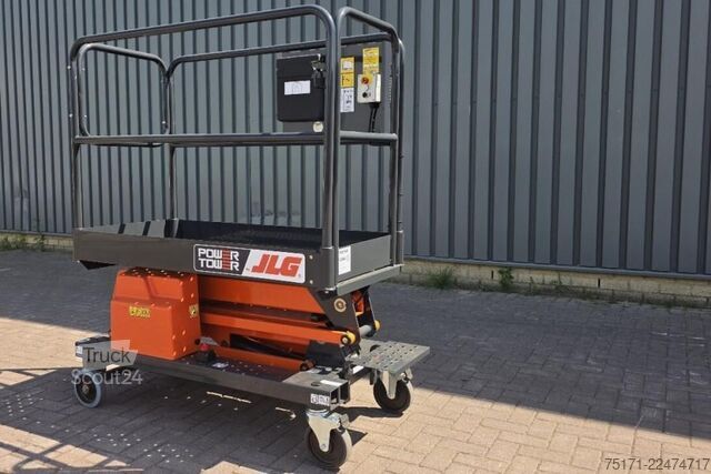 Kloubová teleskopická pracovní plošina JLG Power Tower PUSH AROUND, 5.10m Working Height, Own