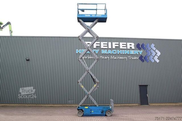 Scherenhebebühne Genie GS2632 Electric, 10m Working Height, 227kg Capacit