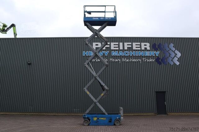 Scherenhebebühne Genie GS2632 Electric, 10m Working Height, 227kg Capacit