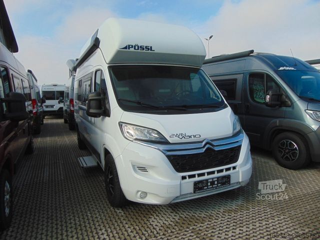 Τροχόσπιτο αυτοκινούμενο PÖSSL 2Win Vario Hochdach - Motor nur 3000 Km