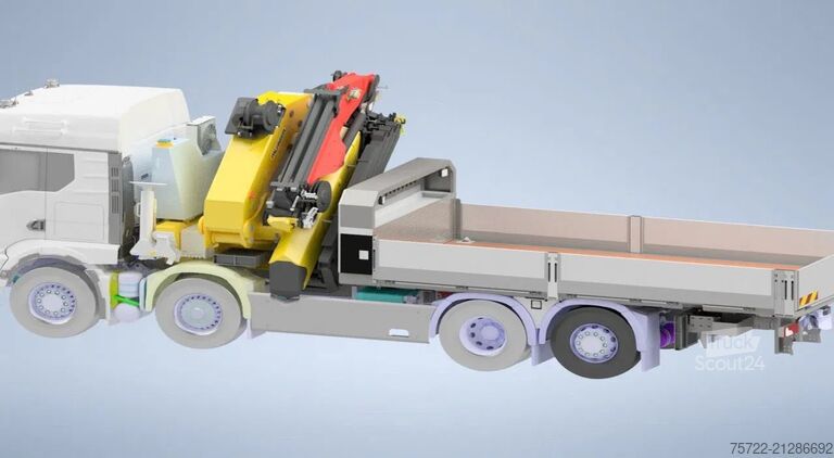 Kranwagen MAN TGS 35.540 8x2H-6 BL Pritsche Palfinger 92002-SH