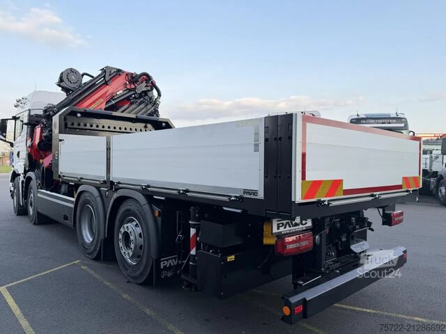 Kranwagen MAN TGS 35.540 8x2H-6 BL Pritsche Palfinger 92002-SH