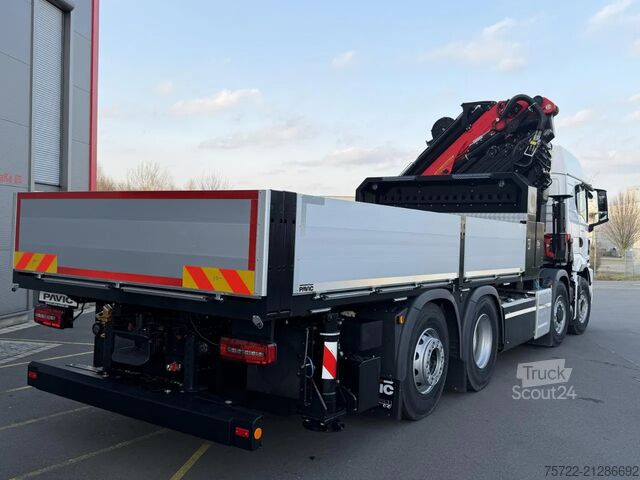 Kranwagen MAN TGS 35.540 8x2H-6 BL Pritsche Palfinger 92002-SH