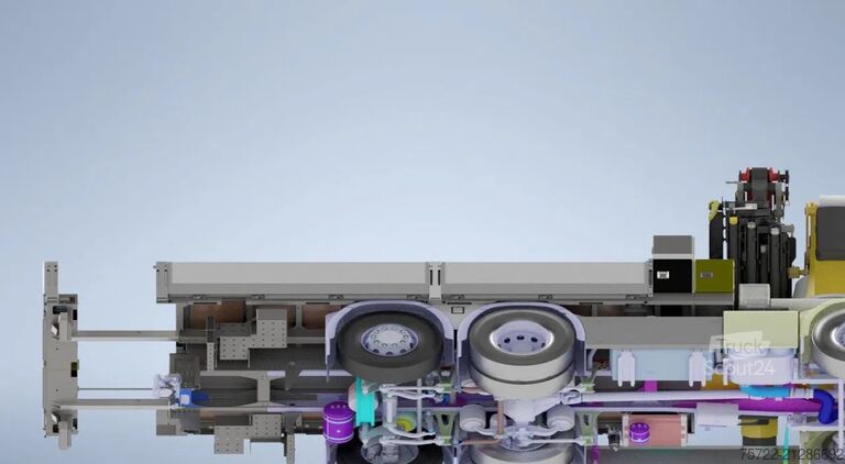 Kranwagen MAN TGS 35.540 8x2H-6 BL Pritsche Palfinger 92002-SH