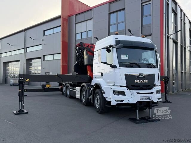 Jeřábové vozidlo MAN TGS 35.540 8x2H-6 BL Pritsche Palfinger 92002-SH