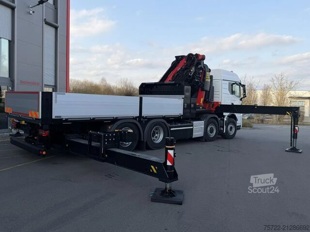Jeřábové vozidlo MAN TGS 35.540 8x2H-6 BL Pritsche Palfinger 92002-SH