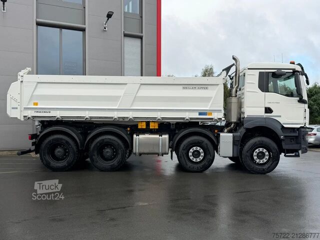 3-Seiten-Kipper MAN TGS 41.480 8x4 BB mit Meiller 3-Seitenkipper
