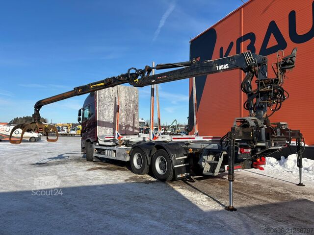 Transportador de troncos Volvo FH 16 750 6x4 JONSERED J1088S79 / RETARDER