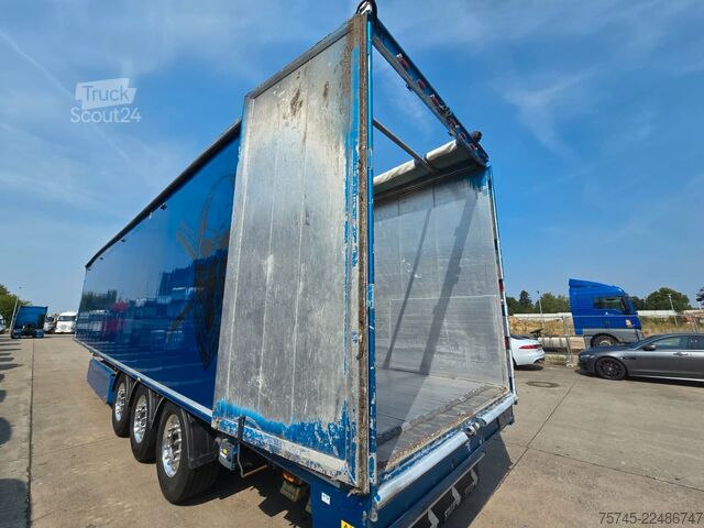 Kopperipuoliperävaunu STAS S300ZX * SCHUBBODEN * 2X LIFT * 2X PALETTENK. *