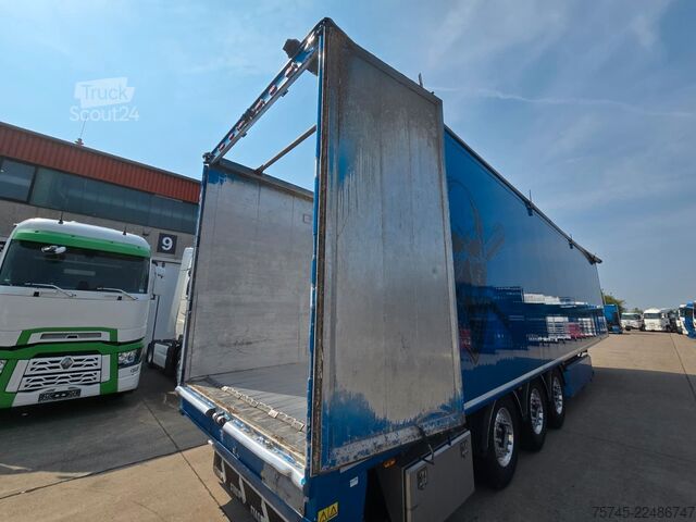 Kopperipuoliperävaunu STAS S300ZX * SCHUBBODEN * 2X LIFT * 2X PALETTENK. *