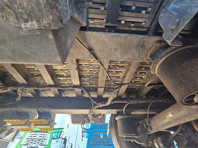 Kopperipuoliperävaunu STAS S300ZX * SCHUBBODEN * 2X LIFT * 2X PALETTENK. *