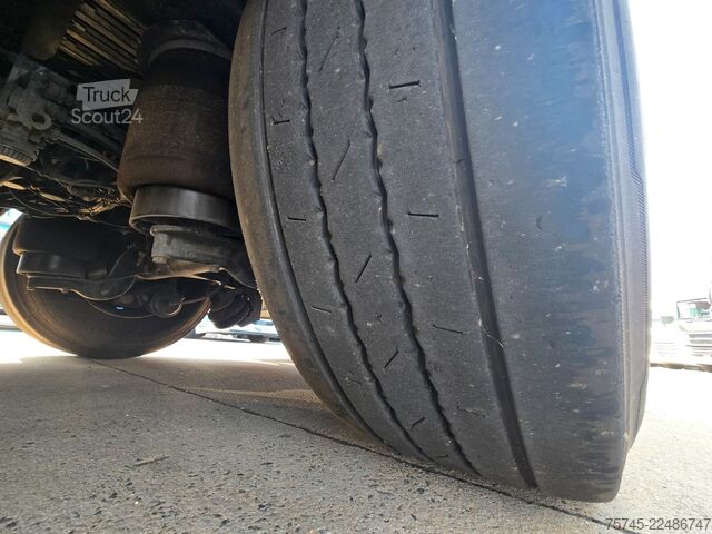 Kopperipuoliperävaunu STAS S300ZX * SCHUBBODEN * 2X LIFT * 2X PALETTENK. *