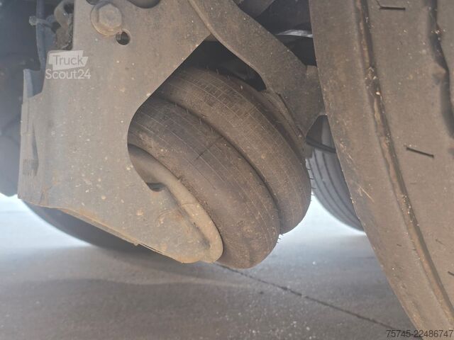 Kopperipuoliperävaunu STAS S300ZX * SCHUBBODEN * 2X LIFT * 2X PALETTENK. *