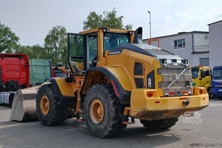 Hjullæsser VOLVO L180H Radlader 29,7 t *Waage *12.069 h