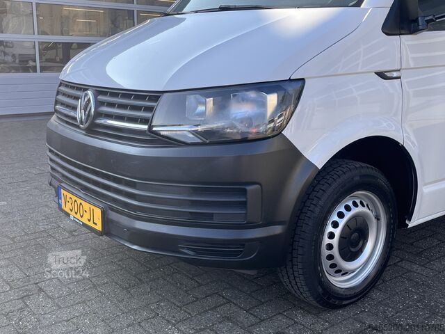 Vinçli platform kamyonu VW Transporter 2.0 TDI L2H1 DC Laadkraan Airco Tre...