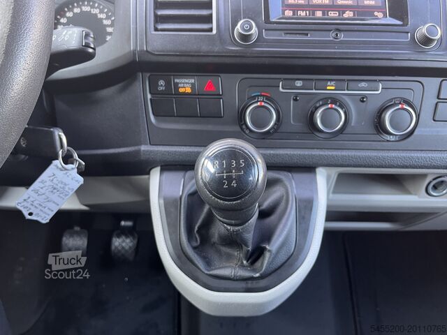 Vinçli platform kamyonu VW Transporter 2.0 TDI L2H1 DC Laadkraan Airco Tre...