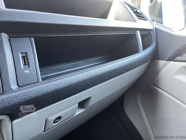 Vinçli platform kamyonu VW Transporter 2.0 TDI L2H1 DC Laadkraan Airco Tre...