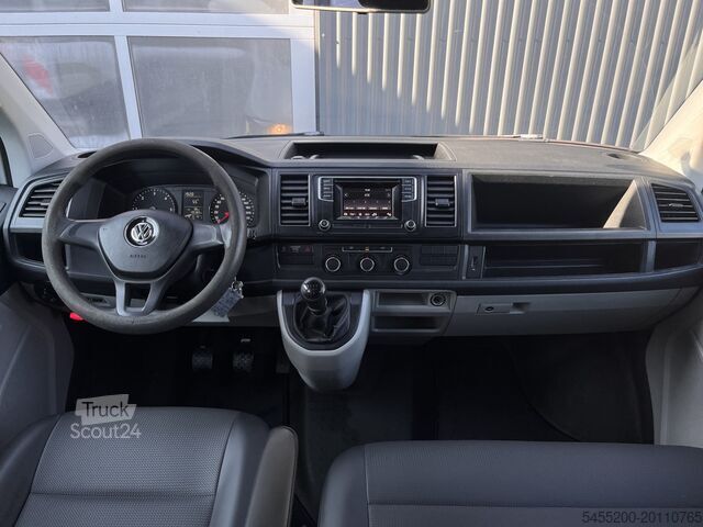 Vinçli platform kamyonu VW Transporter 2.0 TDI L2H1 DC Laadkraan Airco Tre...