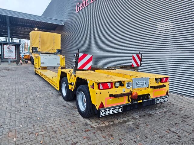 Carregador baixo Goldhofer MPA-V 2-34/80A 5.4 Meter Extandable New TUV!