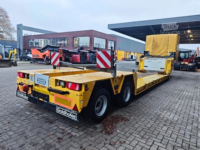 Carregador baixo Goldhofer MPA-V 2-34/80A 5.4 Meter Extandable New TUV!