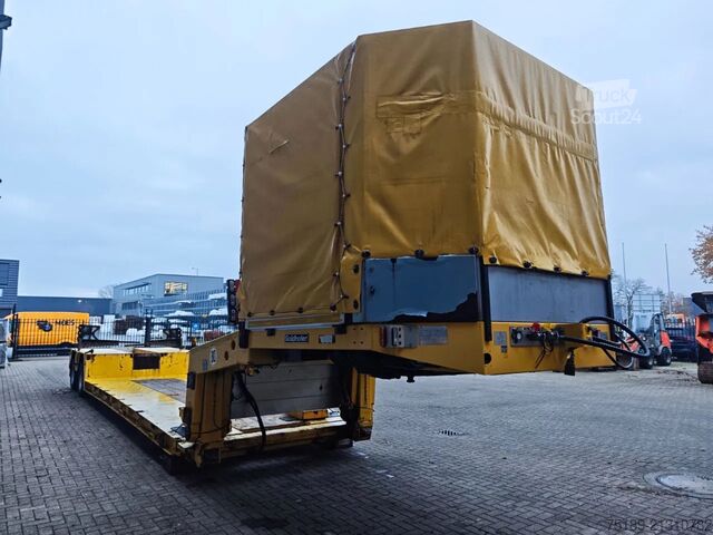 Carregador baixo Goldhofer MPA-V 2-34/80A 5.4 Meter Extandable New TUV!