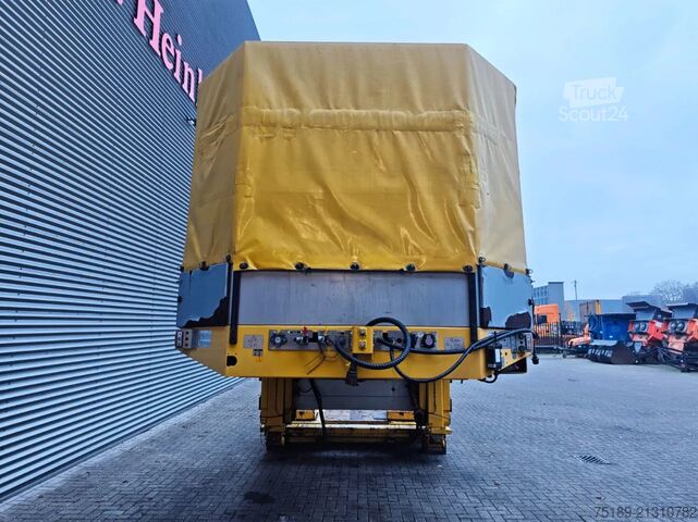 Carregador baixo Goldhofer MPA-V 2-34/80A 5.4 Meter Extandable New TUV!