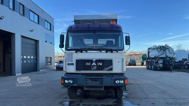 3-zijdenkipper MAN 27.402 (6 CYLINDER / LAMES / STEEL SUSP. / BIG ...