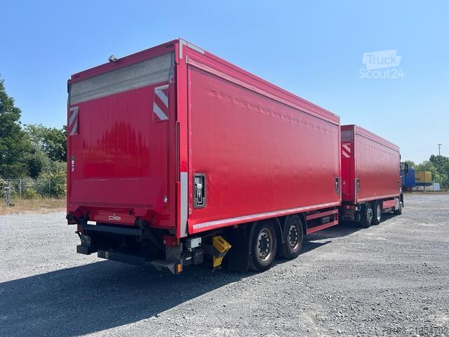 Valníkový nákladní automobil s plachtou MERCEDES-BENZ Antos 2540 L 6x2 Pritsche LBW Getränke 8,2m, 2to