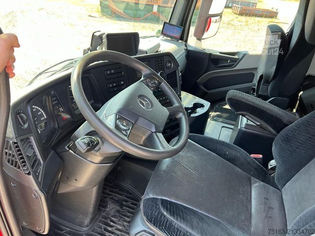Valníkový nákladní automobil s plachtou MERCEDES-BENZ Antos 2540 L 6x2 Pritsche LBW Getränke 8,2m, 2to