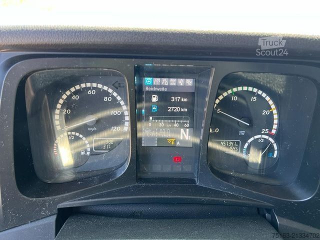 Valníkový nákladní automobil s plachtou MERCEDES-BENZ Antos 2540 L 6x2 Pritsche LBW Getränke 8,2m, 2to