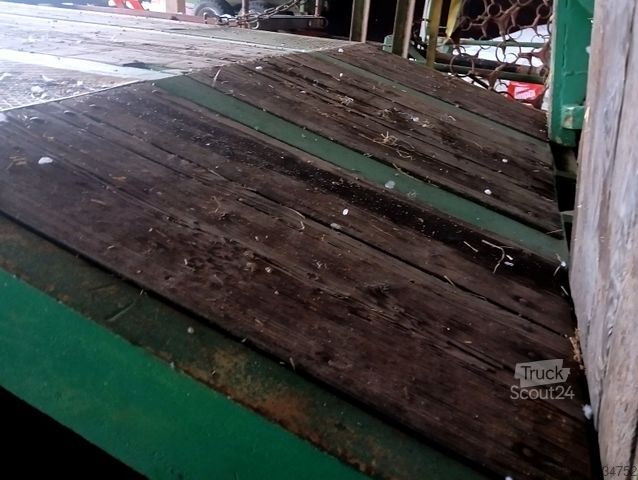 Žemagrindė platforma priekaba GOLDHOFER TÜ16/80 2-Achs Tieflader BPW Reifen+Bremsen 90%